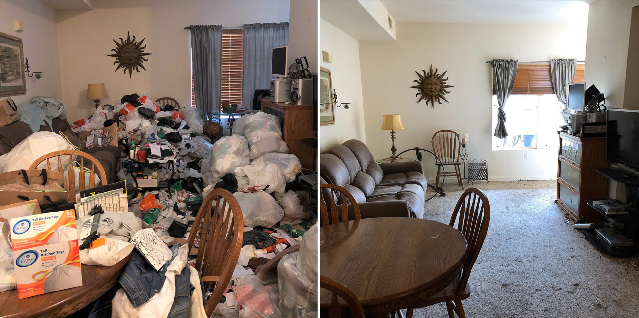 Hoarder Apartment Cleanup on the North Side